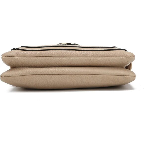 Crossbody Bag Vegan Leather Women Adjustable Strap Shoulder Purse for Everyday - Picture 8 of 8